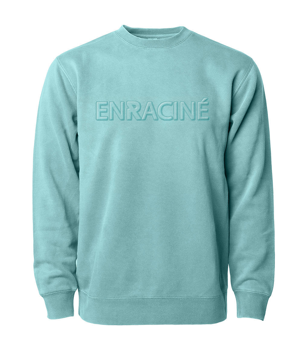 Logo Embossed Crewneck