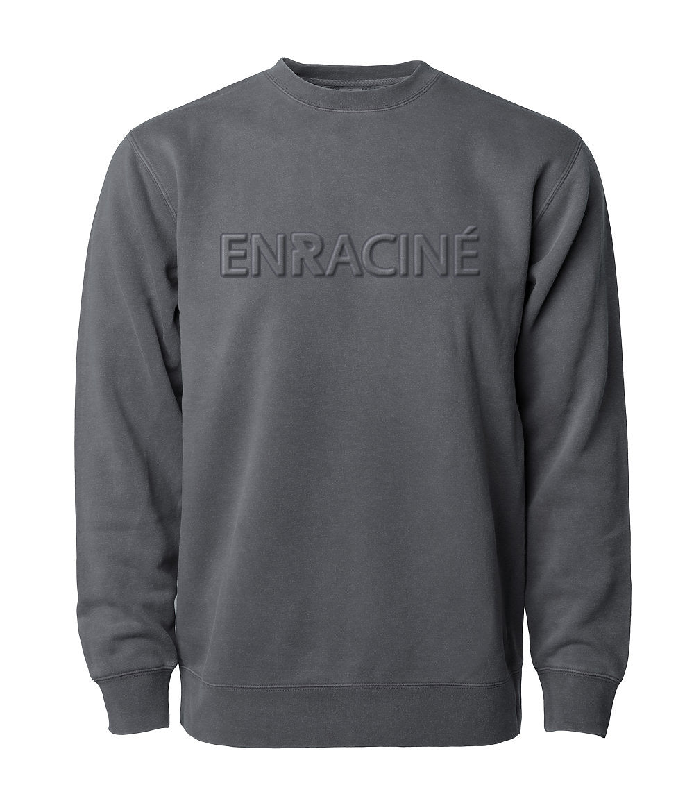 Logo Embossed Crewneck