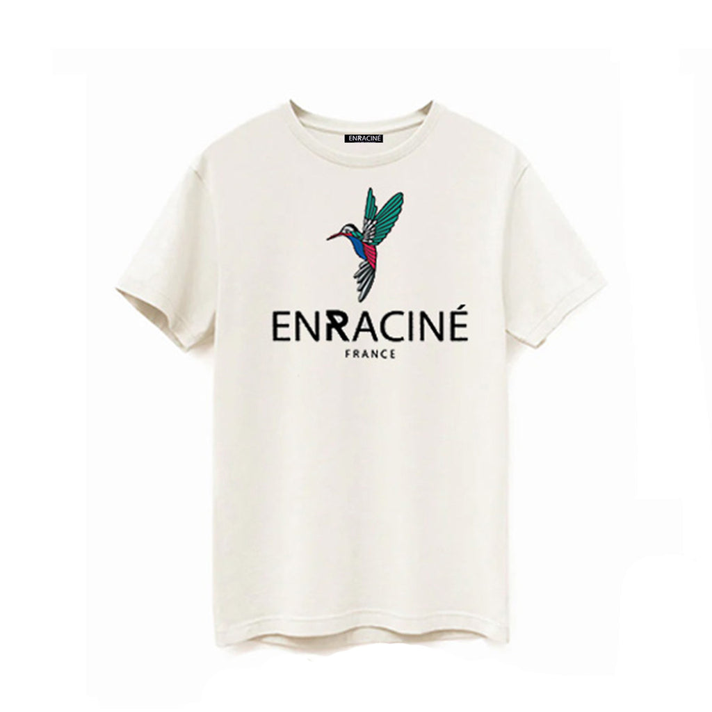EE-LUXE Kolibrie-logo T-hemp
