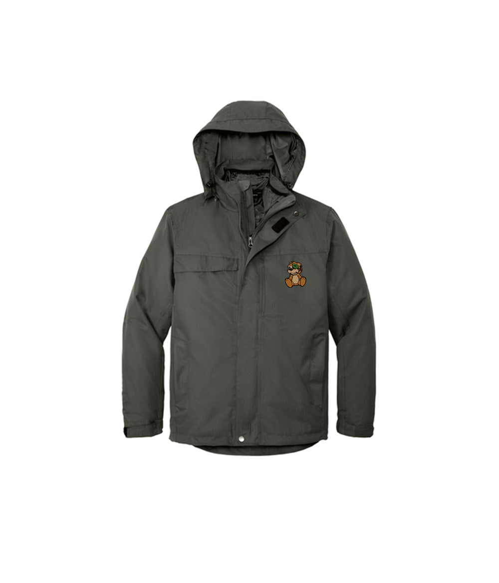 Herringbone 3-in-1 Parka